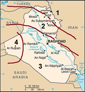 Map - Iraq