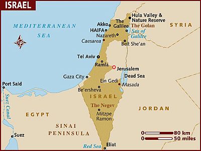 Map - Israel