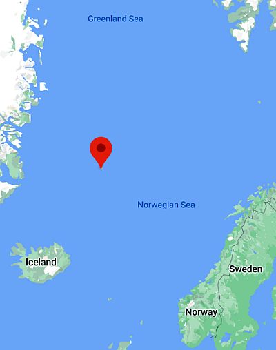 Jan Mayen, where it is