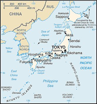 Map - Japan