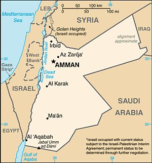 Map - Jordan