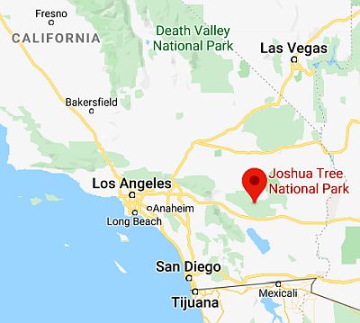 Joshua Tree National Park, where is located