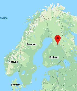 Kajaani, where it's located
