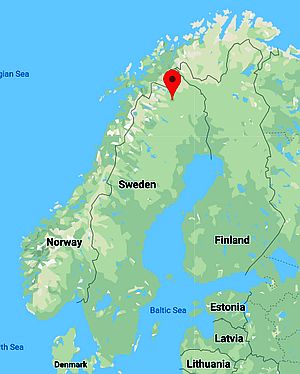 Kiruna, where it's located