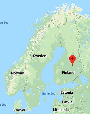Kuopio, where it's located