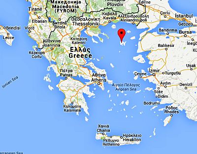 Position of Lemnos