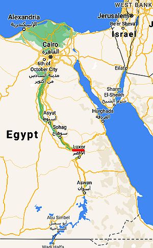 Luxor, where it's located