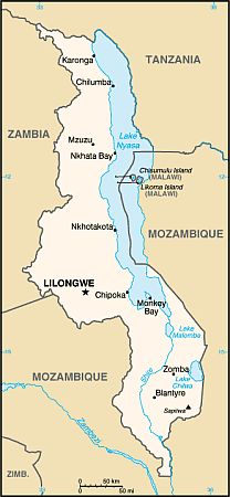 Map - Malawi