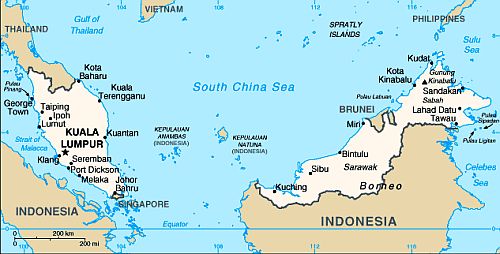 Map - Malaysia