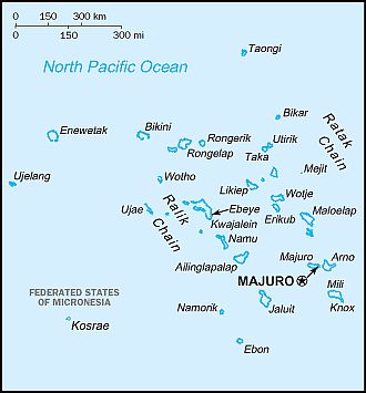 Map - Marshall Islands