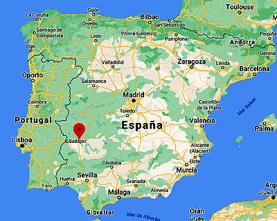 Merida-Spain, where it's located