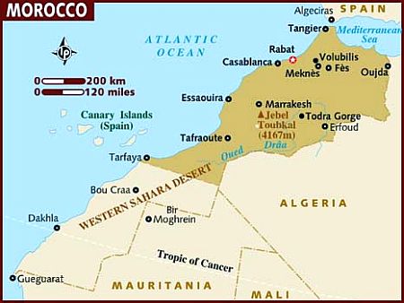 Map - Morocco