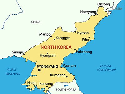 Map - North Korea