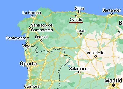 Oviedo, where it's located