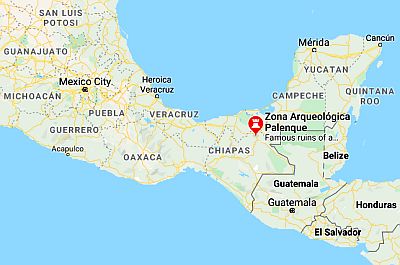Palenque, where it's located
