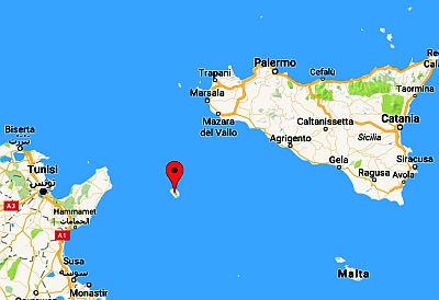 Pantelleria, where it's located
