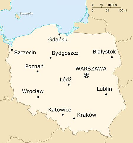 Map - Poland