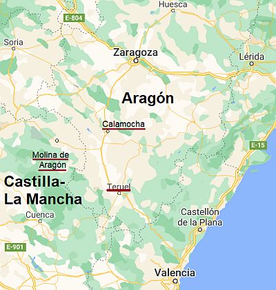 The frost triangle in Spain
