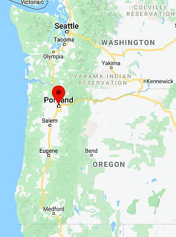 Portland (Oregon), where it's located