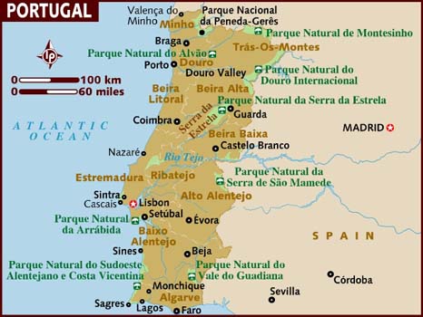 Map - Portugal