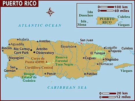 Map - Puerto Rico