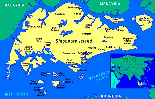 Map - Singapore