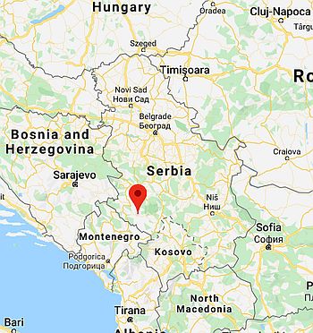 Sjenica, where it's located
