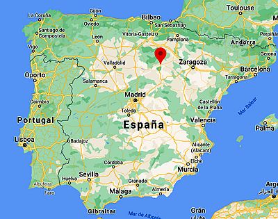 Soria, where it's located