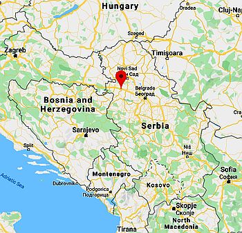 Sremska Mitrovica, where it's located