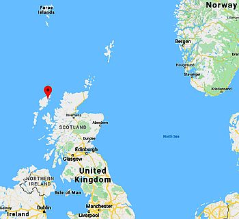 Stornoway, where it's located