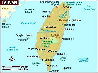 Map - Taiwan