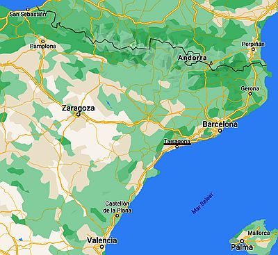 Tarragona, where it's located