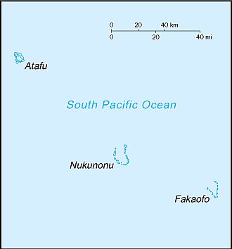 Map - Tokelau