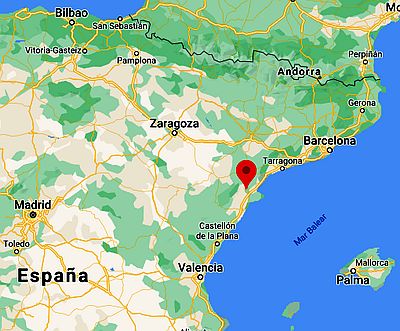 Tortosa, where it's located