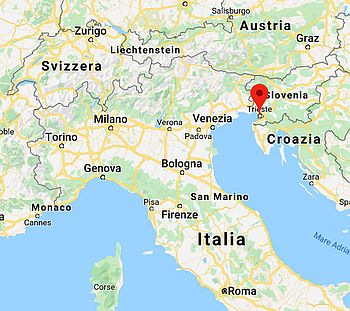Trieste, where it's located