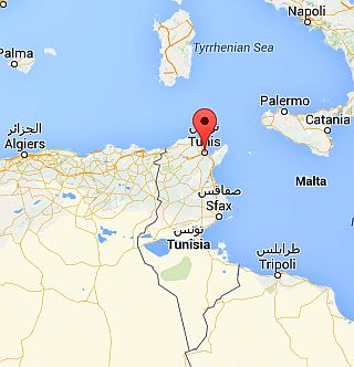 Tunis, where it is located