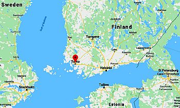 Turku, where it's located