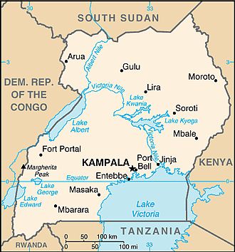 Map - Uganda