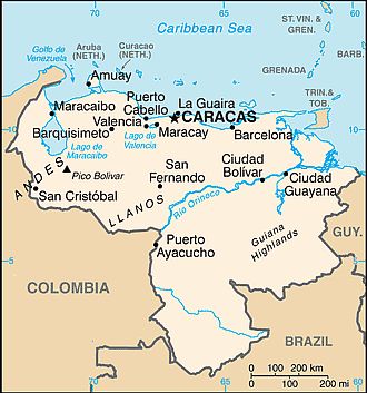 Map - Venezuela