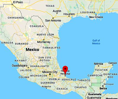 Veracruz, where it's located