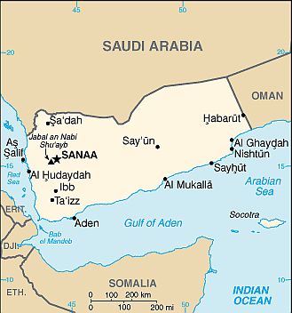 Map - Yemen