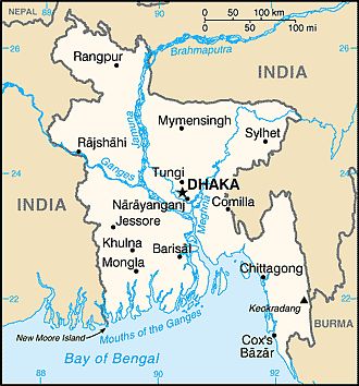 Map - Bangladesh