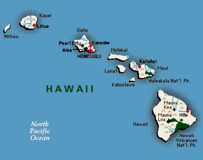 Map - Hawaii