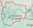 Andorra La Vella, location on the map