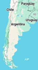 La Quiaca, position on the map