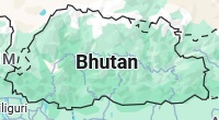 Gasa, position on the map