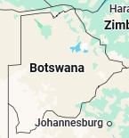 Francistown, location on the map