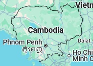 Stung Treng, position on the map