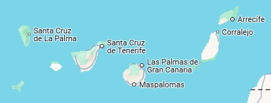 El Hierro, location on the map