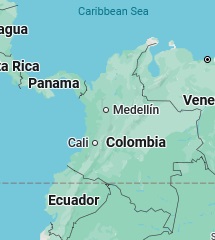 San Andrés, position on the map